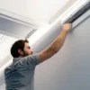 کابل‌ کشی فیبر نوری و دراپ داخل ساختمان در شرایط عادی (داکت و ترانک و سینی)